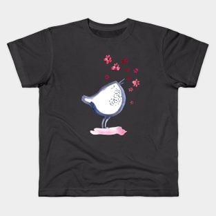 Bird Flower Song Kids T-Shirt